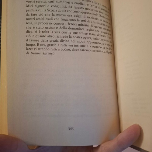 William Shakespeare Classic Plays in Italian like new