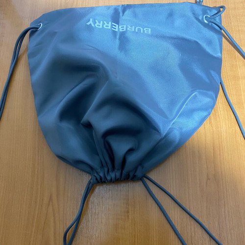 Burberry backpack like new, gray, suitable for beach 38x39 cm