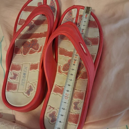 Flip-flops pink size 40 used