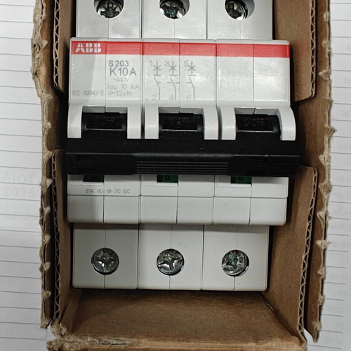 Three-phase fuse type K 10A new in box