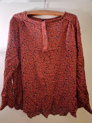 Gap blouse XXL, red, breathable and comfortable