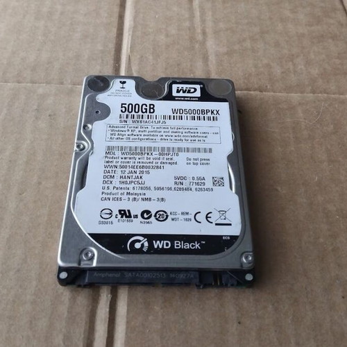 Western Digital Black WD5000BPKX 500GB Laptop Hard Drive