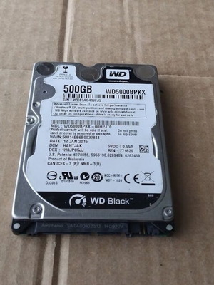 Western Digital Black WD5000BPKX 500GB Laptop Hard Drive