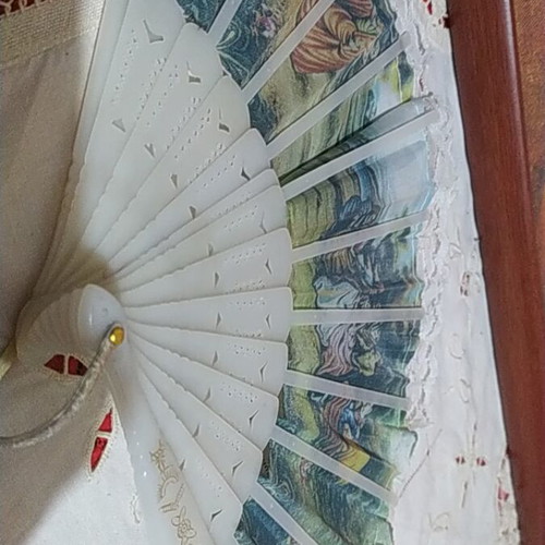 Vintage hand fan