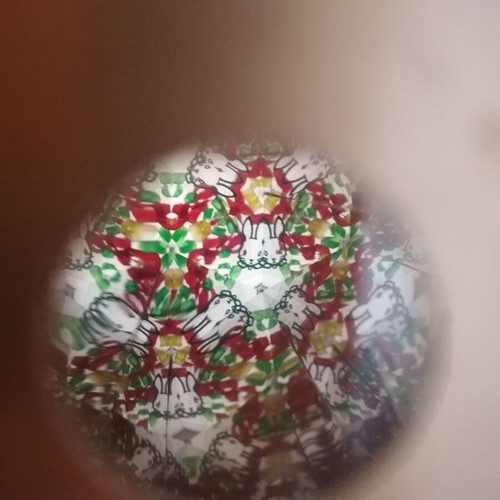 Little Grey Rabbit Kaleidoscope toy Sankyo Shoji Japan like new
