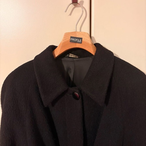 Ludovica Salviati coat black like new, size M
