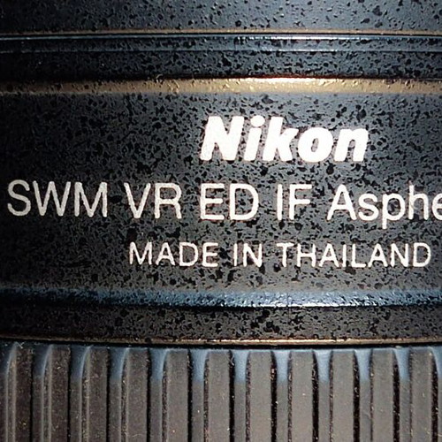 Nikon AF-S DX Nikkor 16-85mm f/3.5-5.6G ED VR lens used