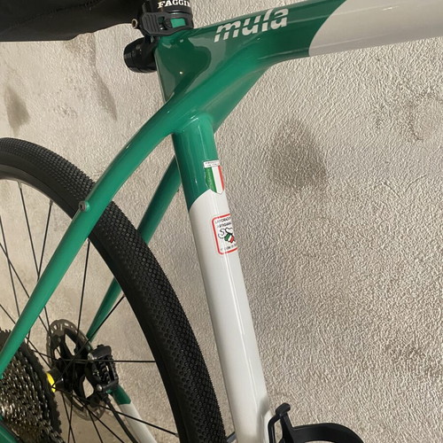 Faggin Mula Gravel bike like new, carbon fork, disc brakes, 29 inch
