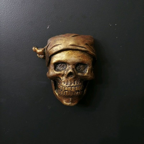 Handmade pirate magnets new, made of plaster and acrylics