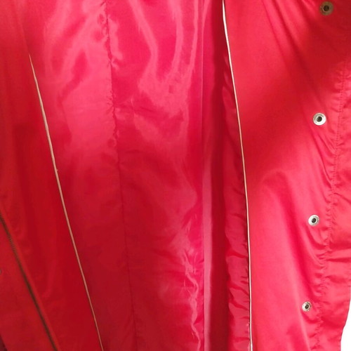 Trenchcoat Zara κόκκινο σαν καινούργιο, ελεύθερη γραμμή, μέγεθος L