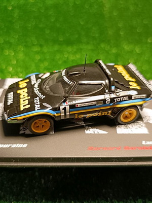 Lancia Stratos HF "Le Point" 1981 σαν καινούργιο, συλλεκτικό μοντέλο 1:43 με περιοδικό