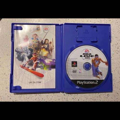 Nba Live 2005 PlayStation 2 video game excellent condition