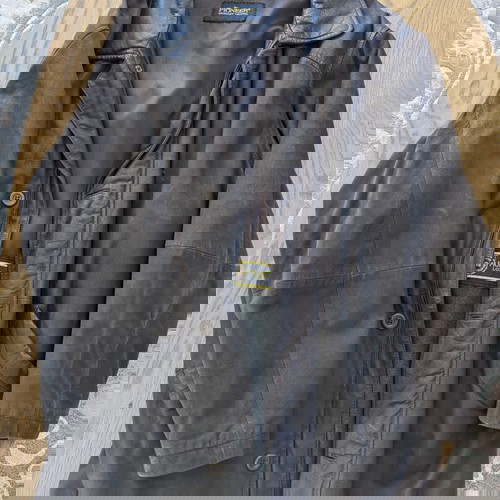 PIONEER αυθεντικό δερμάτινο ανδρικό μπουφάν μέγεθος 48 μεταχειρισμένο καφέ