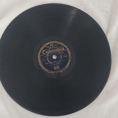 Columbia Magic Notes 78 RPM record used, laiko