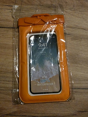 Waterproof case in orange color new