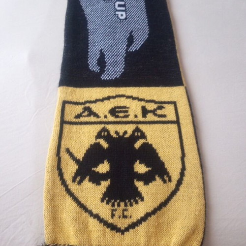 AEK UEFA Europa League 2010/2011 collectible scarf like new, authentic