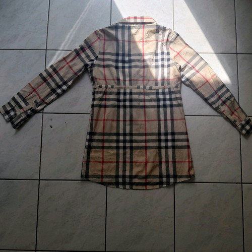 Burberry tunic small checked like new