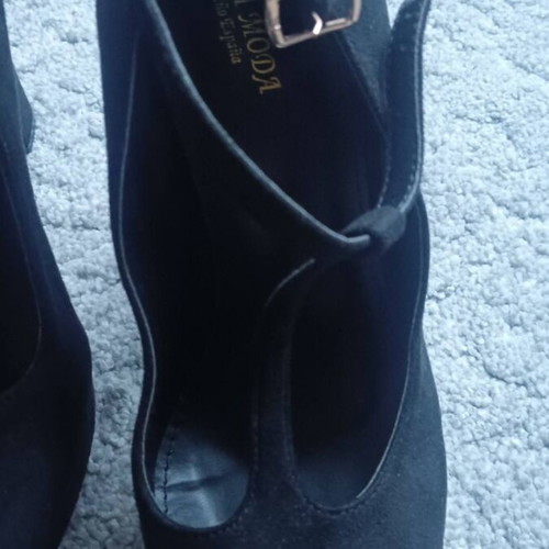 Alta Moda España black Mary Jane pumps size 40 like new