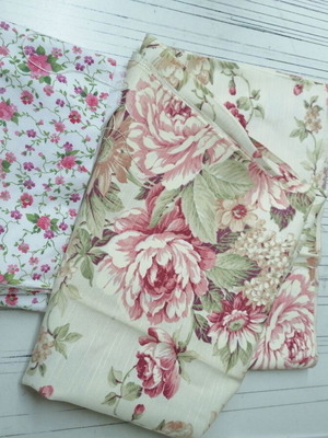 Fabric remnants new, pack of 28, suitable for doilies and patchwork