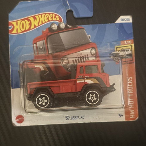 Hotwheels Jeep Fc 1957 like new, sealed