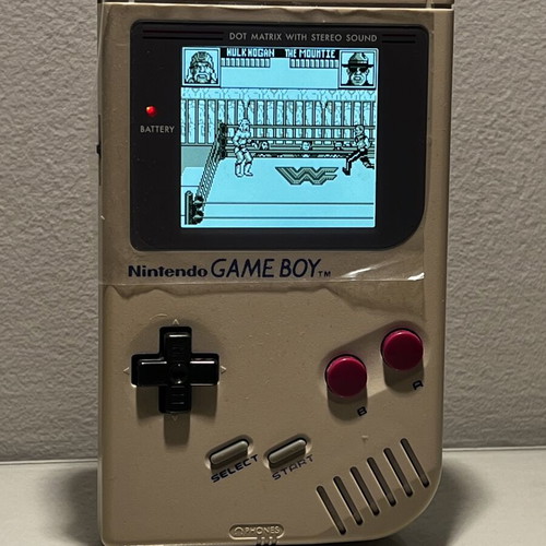 Game Boy WWF Superstars 2 cartridge used, sports