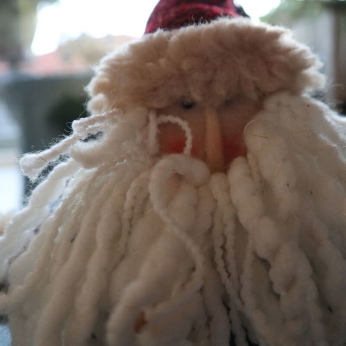 Christmas Doll Santa Claus like new