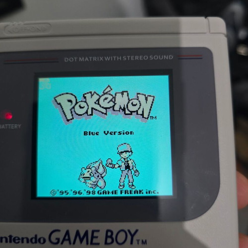 Gameboy DMG με οθόνη IPS και μπαταρία 2000 mAh καινούργιο