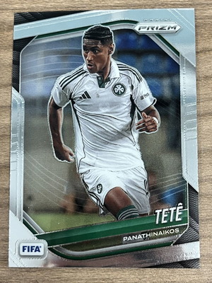 2025-26 Panini Prizm FIFA Soccer Tete card like new