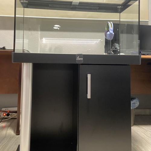 Diversa aquarium 112L with cabinet and lighted lid