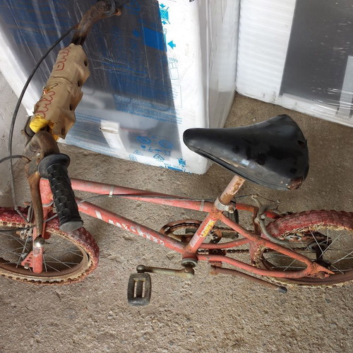Retro 90’s BMX used with 16" wheel diameter