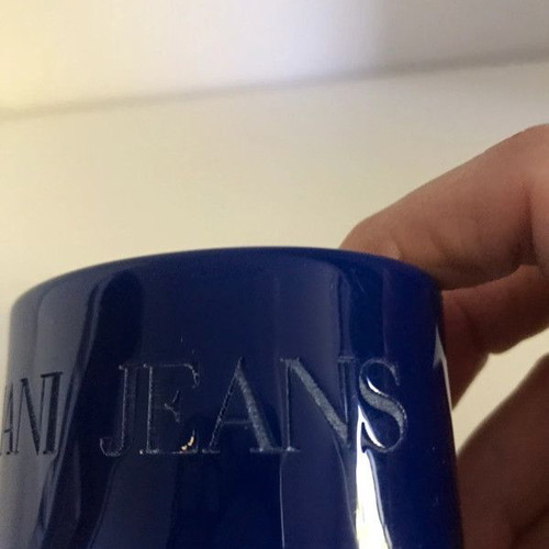 Armani Jeans women's bracelet like new, blue, 35mm width