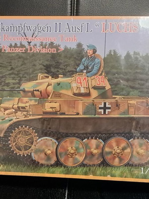 PzKpfw II Ausf L "Luchs" μοντέλο τανκ 1/16 καινούργιο, CLASSY HOBBY MC16001