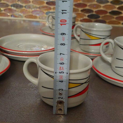 Coffee cups like new, German porcelain NIDA