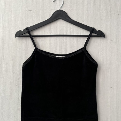 Vintage crop top size M black like new