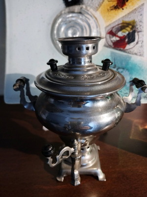 Vintage samovar miniature like new 1978, Soviet Union antique