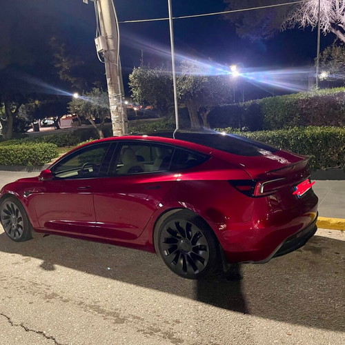 Tesla Model 3/Y Performance Uber Turbine OEM Wheels and Goodyear Eagle F1 Super Sport Tires new