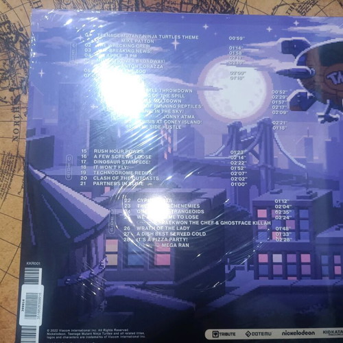 Teenage Mutant Ninja Turtles Shredders Revenge vinyl new, sealed