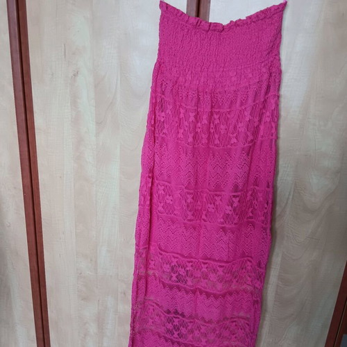 Calzedonia Cobey dress fuchsia like new, small