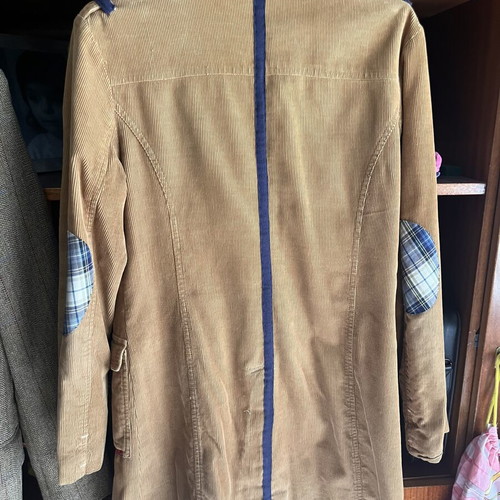 BSB corduroy jacket with blue details