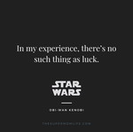 Star Wars quote poster