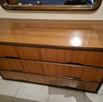 Two bedside tables and one dressing table used, good condition