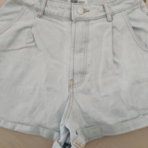 Zara light blue jeans shorts like new