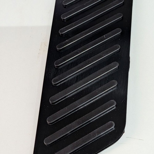 Aluminum Alloy Pedal Plate Cover Black for Left-Hand Drive Vehicles