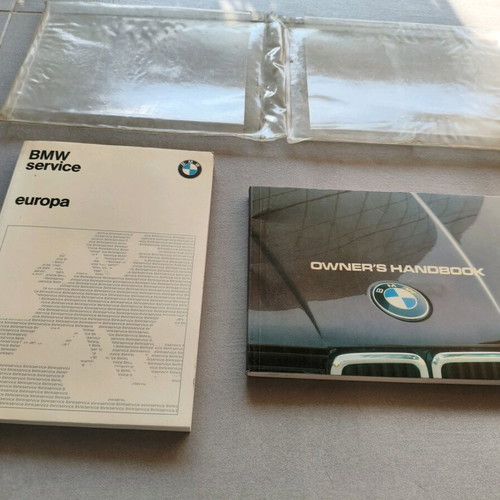 BMW 316 Service Manual 1983 used with official Europe service book