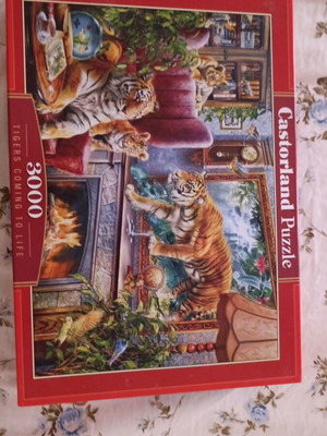 Παζλ Castorland Tigers Coming to Life 3000 κομμάτια σαν καινούργιο