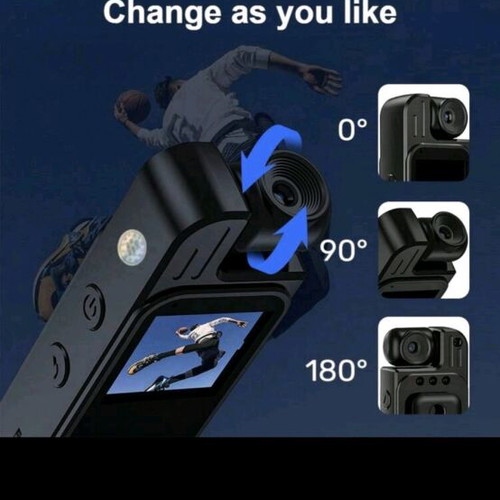 Mini camera new with instructions and charging cable