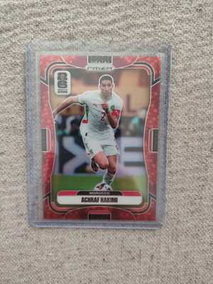 2026 Panini Prizm World Cup Achraf Hakimi Maple Leaf Color Match card like new