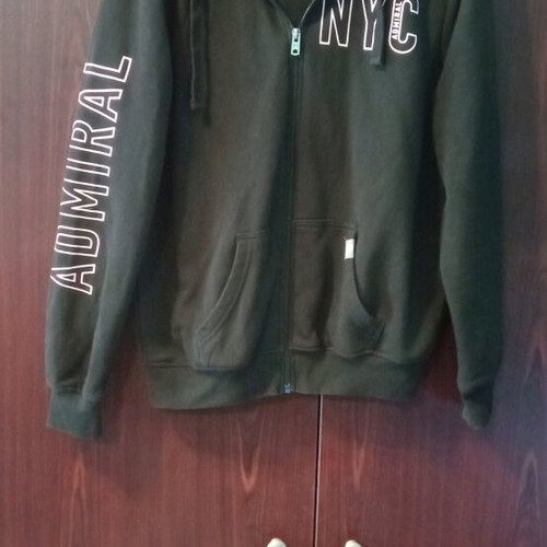 Admiral fleece jacket like new, black, size S