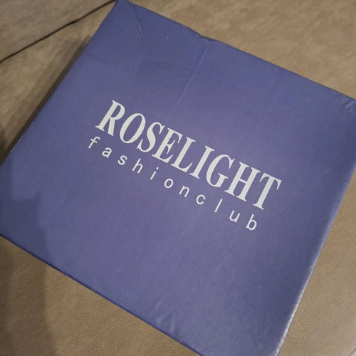Roselight galotses new, black with fur and zipper, size 37