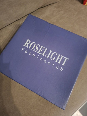 Roselight galotses new, black with fur and zipper, size 37